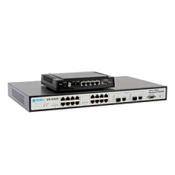 VDSL2 8-Port Switch/DSLAM VS-840S Bundle inkl. 8 VDSL2 Modems VC-400RT+